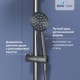 Душевая стойка RGW SP-24 Shower Panels с изливом хром 59140124-13