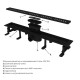 Душевой трап RGW SDR-34B 80см комбинированный с черной вентилируемой накладной 64213480-04