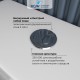 Унитаз с бачком напольный RGW SW-03 белый, горизонтальный выпуск, с микролифтом 67420103-01