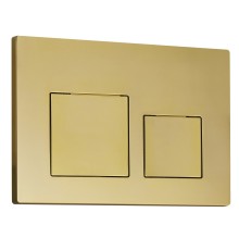 Клавиша смыва RGW SWH-09Gb 68420009-06, механическая, матовое золото