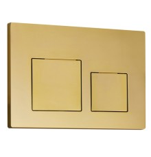 Клавиша смыва RGW SWH-09Gb 68420009-06, механическая, матовое золото