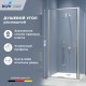 Душевой уголок RGW Stilvoll SV-135 800х800 стекло прозрачное, профиль хром