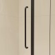 Душевой уголок  RGW Classic CL-46B 1200x800 стекло прозрачное, профиль черный