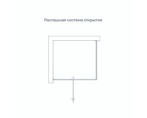 Душевой уголок  RGW Classic CL-46B 1200x800 стекло прозрачное, профиль черный