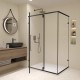 Душевой уголок RGW Classic CL-46B 1200x900 стекло прозрачное, профиль черный