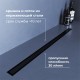 Душевой трап RGW SDR 60 см черный нержавеющая сталь