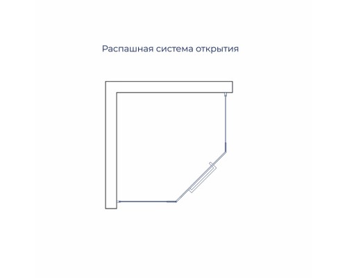 Душевой уголок RGW PA-83 800х800 стекло прозрачное, профиль хром