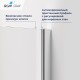 Душевой уголок RGW PA-83 800х800 стекло прозрачное, профиль хром