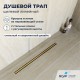 Душевой трап RGW SDR 80 см золото брашированное нержавеющая сталь