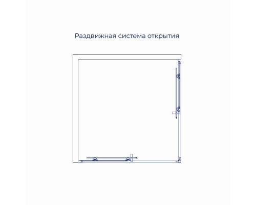 Душевой уголок RGW CL-34S NEW (Матовое-Сатинат, 800x800)