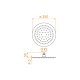Верхний душ RGW Shower Panels SP-81-25