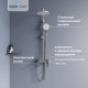 Душевая система RGW Shower Panels 51140131-01 SP-31, хром