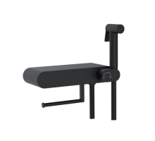 Смеситель с гигиеническим душем RGW SP-222-B черный