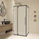 Душевой уголок RGW Classic CL-035B 1850x800x800 (матовое стекло) черный 350903588-24