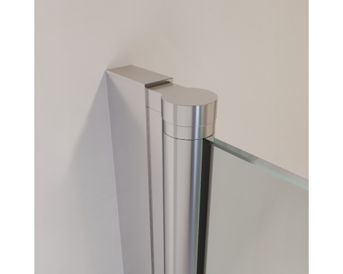 Душевая дверь 60*30*195 RGW LE-008 (LE-003 + Z-09) Хром/Прозрачное/6 мм (Easy) (351200863-11)