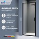 Душевая дверь RGW SV-05-2B 800, 703205208-14, 80 см, стекло прозрачное, профиль чёрный 
