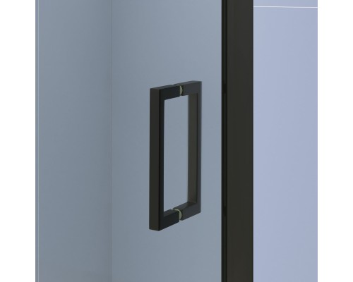 Душевая дверь RGW SV-05-2B 800, 703205208-14, 80 см, стекло прозрачное, профиль чёрный 