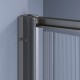 Душевая дверь RGW SV-05-2Gr, 90*200, стекло Ribbed (Ребристое), профиль оружейная сталь 703205209-1510