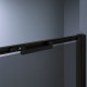 Душевая дверь RGW SV-05-2B 900, 703205209-194, 90 см, стекло чёрный принт, профиль чёрный 