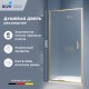Душевая дверь RGW SV-05-2Gb, Ribbed (Ребристое), 800 