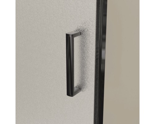 Душевой уголок RGW Classic CL-133B (CL-13 + Z-03), 060913348-44, 140 х 80 см, дверь раздвижная, стекло cora матовое, профиль черный 