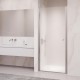 Душевая дверь RGW PA-03 NEW, стекло Фабрик (Fabrik), профиль хром,600
