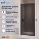 Душевая дверь RGW PA-03B NEW, стекло тонированное, профиль хром, 600