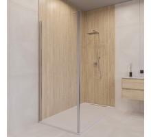 Боковая стенка RGW Z- 02 100 см стекло прозрачное, профиль хром