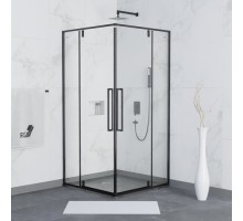 Душевой уголок RGW 90x90x200 SV-33 B Квадрат/Чёрный/Прозрачное/6 мм 06323399-14