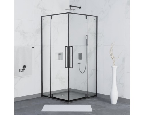 Душевой уголок RGW 90x90x200 SV-33 B Квадрат/Чёрный/Прозрачное/6 мм 06323399-14 Душевой уголок RGW 90x90x200 SV-33 B Квадрат/Чёрный/Прозрачное/6 мм 06323399-14