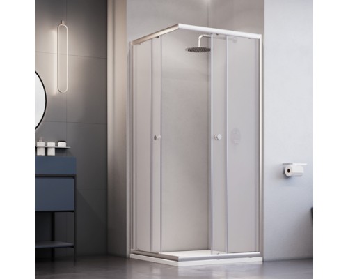 Душевой уголок RGW Dolphin TN-205-J 80x80 28912588-11 стекло прозрачное, профиль хром Душевой уголок RGW Dolphin TN-205-J 80x80 28912588-11 стекло прозрачное, профиль хром