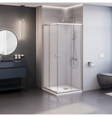 Душевой уголок RGW Dolphin TN-205-J 80x80 28912588-11 стекло прозрачное, профиль хром