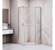 Душевой уголок RGW SV-82 L 100x100 33328200-11L стекло прозрачное, профиль хром 