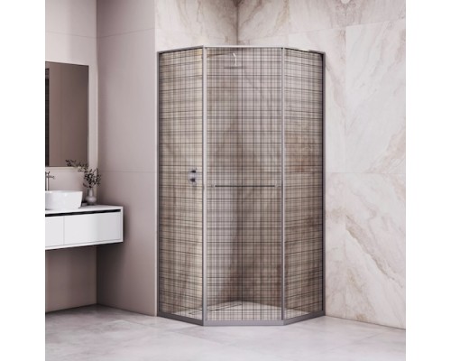 Душевой уголок RGW 80*120*200 SV-82-Gr R Трапеция/Серый/Черная вуаль/8 триплекс 33328282-2610R 