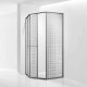 Душевой уголок RGW 80*120*200 SV-82-Gr R Трапеция/Серый/Черная вуаль/8 триплекс 33328282-2610R 