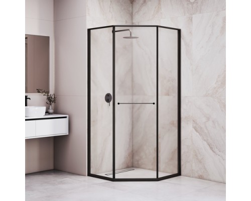 Душевой уголок RGW SV-82B R 80x80 33328288-14R стекло прозрачное, профиль черный Душевой уголок RGW SV-82B R 80x80 33328288-14R стекло прозрачное, профиль черный