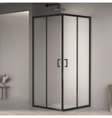 Душевой уголок RGW 90* 90*195 PA-030-B Квадрат/Чёрный/Матовое/6 мм (Easy) 3508103099-24