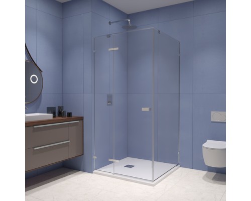 Душевой уголок  RGW SV-030 1000*1000  стекло прозрачное, профиль хром