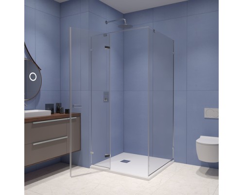 Душевой уголок  RGW SV-030 1000*1000  стекло прозрачное, профиль хром