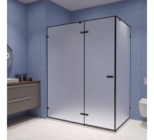 Душевой уголок RGW Stilvoll SV-040-B, 353204020-24, 120 х 100 см, стекло матовое, профиль черный 