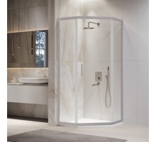 Душевой уголок RGW Passage PA-86-S, 38088600-111, 100 x 100 см, стекла прозрачные, профиль хром сатин