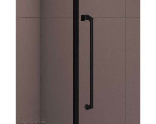 Душевой уголок RGW Passage 100x100 PA-86B стекло тонированное, профиль черный матовый (38088600-34N) 