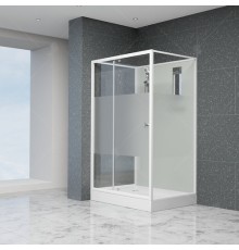 Душевая кабина RGW AN-207 Frost Line 90x90см, цвет профиля белый, стекло 5 мм 411320799-95