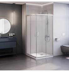 Душевой уголок Dolphin TN-31 41933199-11 90х90х185 см, хром