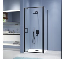 Душевой уголок RGW Stilvoll SV-145B 100х70 703214507-14 профиль черный, стекло прозрачное