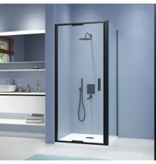 Душевой уголок RGW Stilvoll SV-145B 80х100 703214580-14 профиль черный, стекло прозрачное