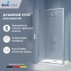 Душевое ограждение RGW Stilvoll SV-145 90x110 стекло прозрачное 8мм, профиль хром 703214591-11
