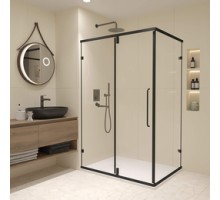 Душевой уголок RGW Classic CL-45B 100x90 прозрачное, черный 72094609-14