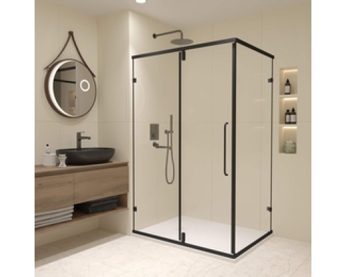 Душевой уголок RGW Classic CL-45B 100x90 стекло прозрачное, профиль черный 72094609-14 Душевой уголок RGW Classic CL-45B 100x90 стекло прозрачное, профиль черный 72094609-14