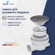 Душевой поддон с сифоном RGW SMC-C 80x80 белый 